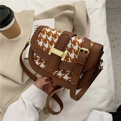 Lattice Single Shoulder Bag Women's
