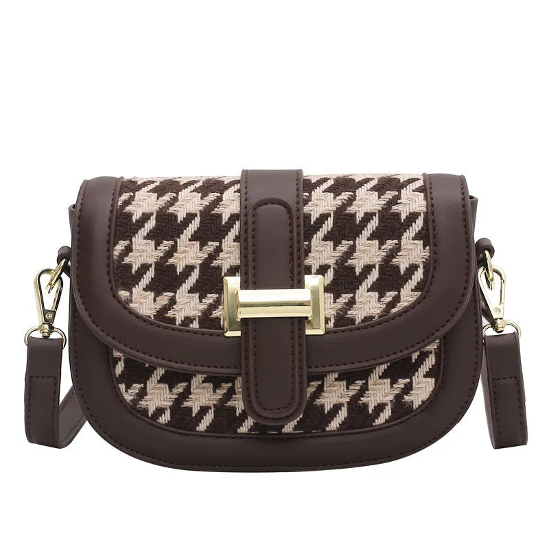 Lattice Single Shoulder Bag Women's