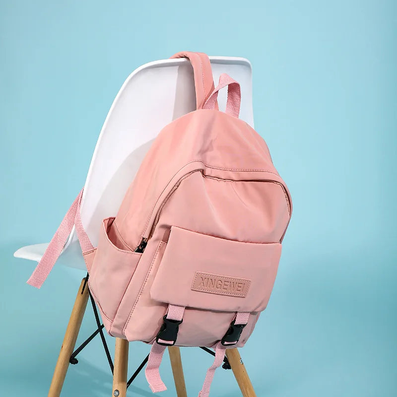 Girls Backpack Student Bookbags Waterproof School Bag