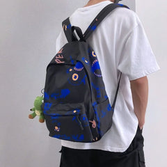 Boys Schoolbag Ins Tide High School Students Backpack Men