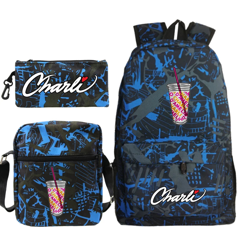 Charli D'Amelio School Backpack for Girls