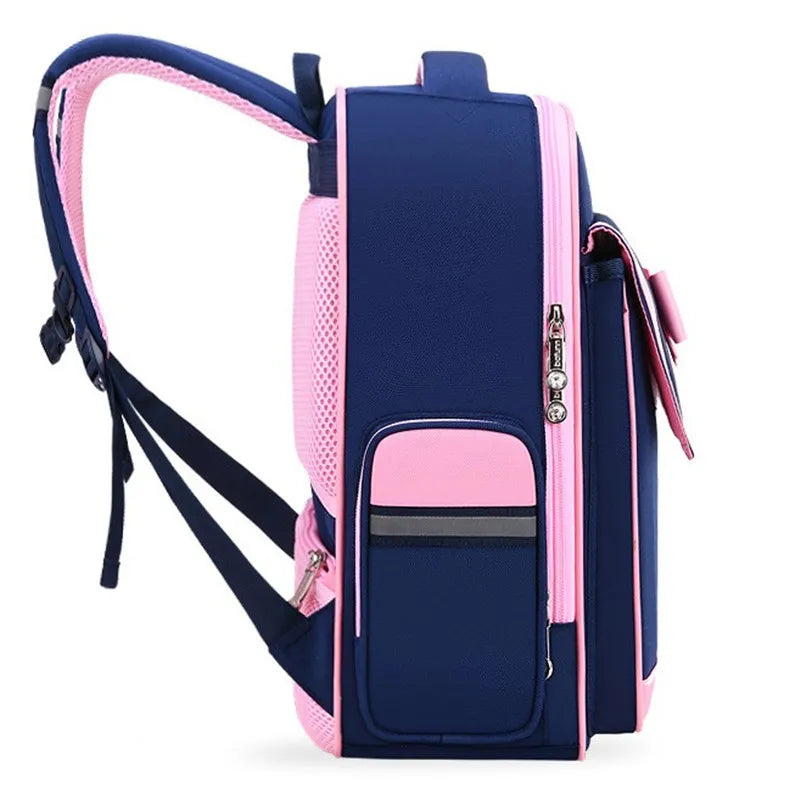 Primary School Girls Backpack for 6-12 Years Lightweight Bag