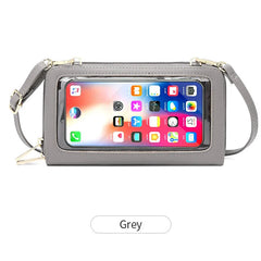 Women's PU Leather Crossbody Bag with Anti-Theft Shoulder Strap