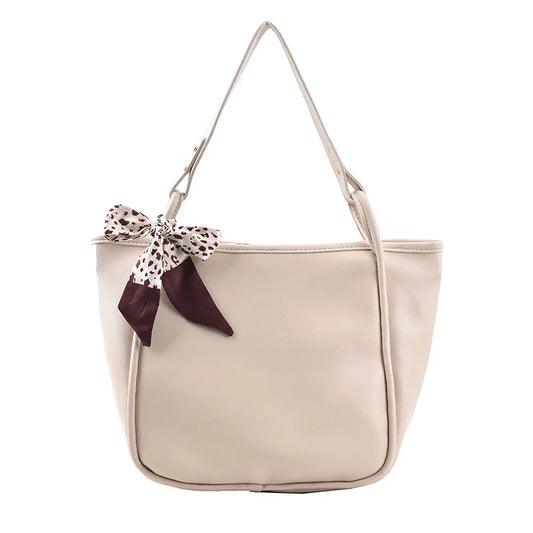 Retro Women's Shoulder Bag Soft Leather Tote Bag