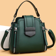 Shoulder Bag Female Crossbody Bags Solid Handbags Ladies Bags Bucket