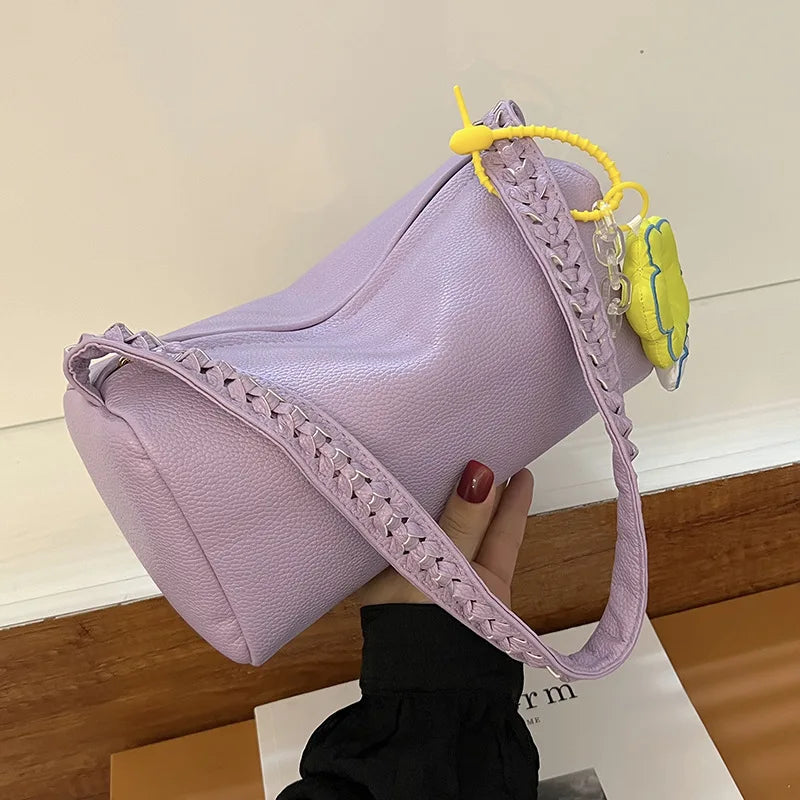 Women's PU Leather Shoulder Bag Messenger Crossbody HandBag B485