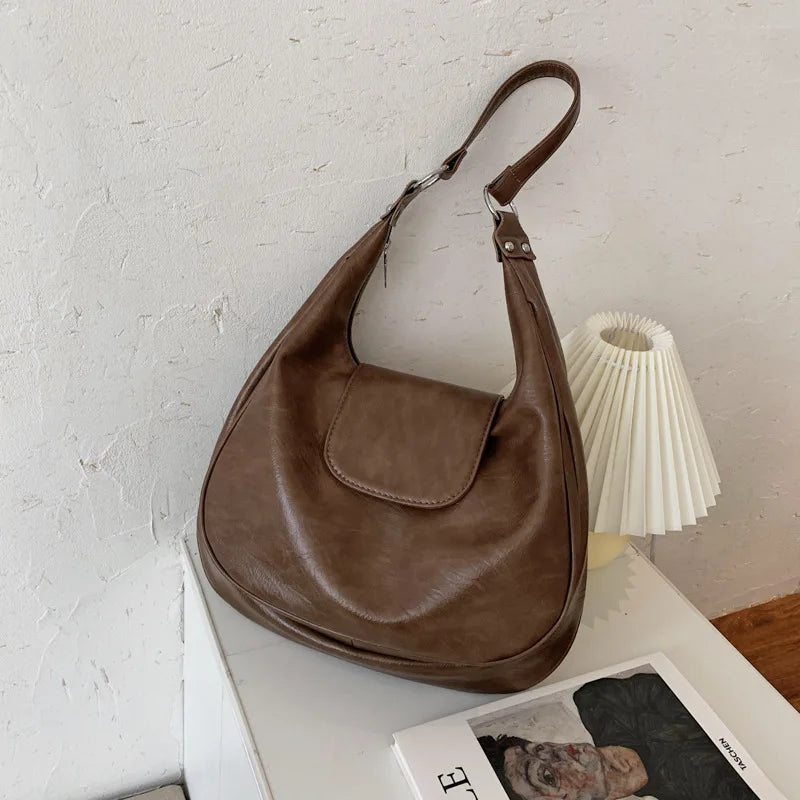 Women's Shoulder Bag Soft PU Leather Vintage Totes