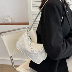 Women's Print Shoulder Bag PU Leather Tote Purse