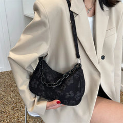 Women's Print Shoulder Bag PU Leather Tote Purse