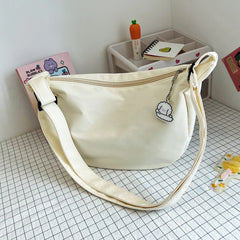 Women's Shoulder Bag Solid Multifunction Handbag Large Capacity Crossbody