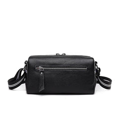 Cowhide Women's Handbag High Leather Small Messenger Bag Solid Shoulder Crossbod