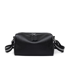 Cowhide Women's Handbag High Leather Small Messenger Bag Solid Shoulder Crossbod