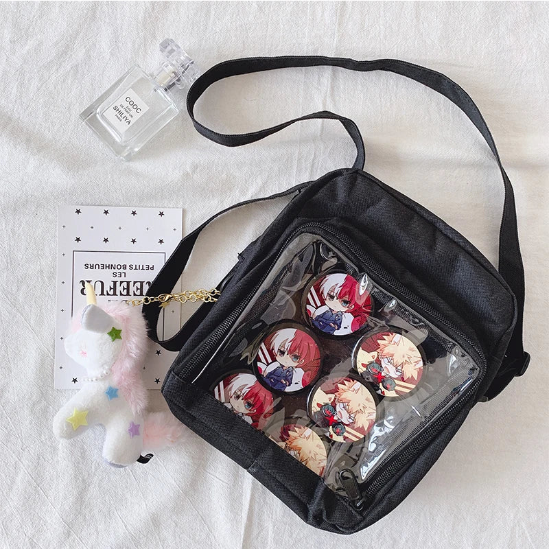 Single Canvas Ita Bag Shoulder Bag Small Large Capacity Girl Handbag