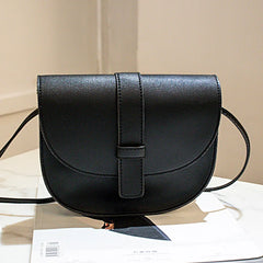 Women's Small Flap Crossbody Bag PU Leather Shoulder Messenger Handbag