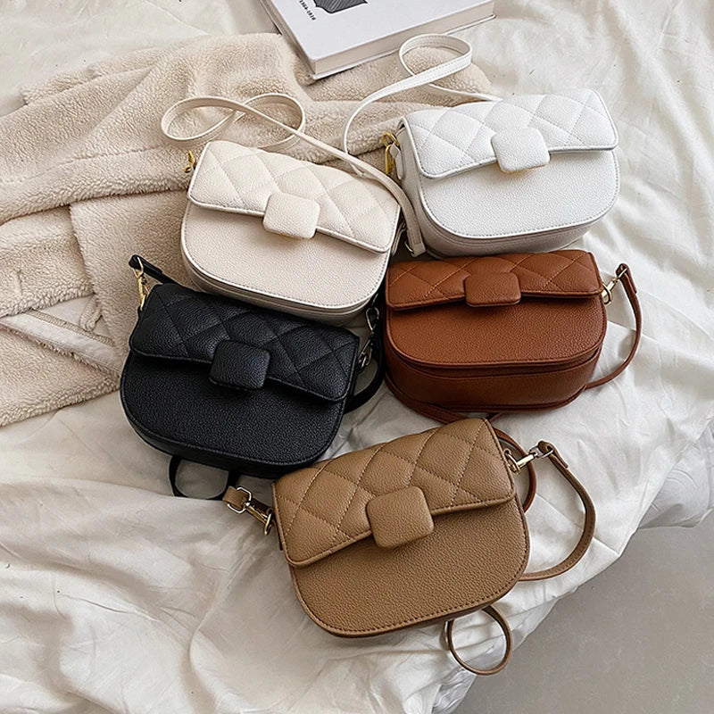 PU Leather Crossbody Bag for Women Totes Shoulder Handbag