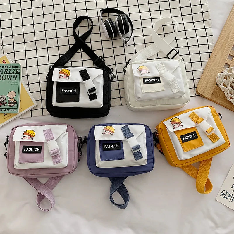 Nylon Women Messenger Bag Small Shoulder Bag