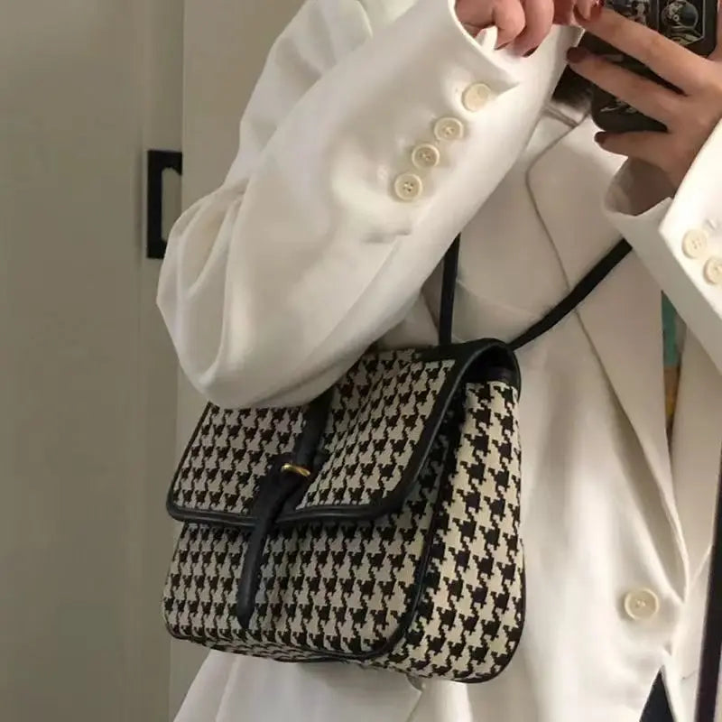 Small Square Bag Women's Armpit Bag Handbag