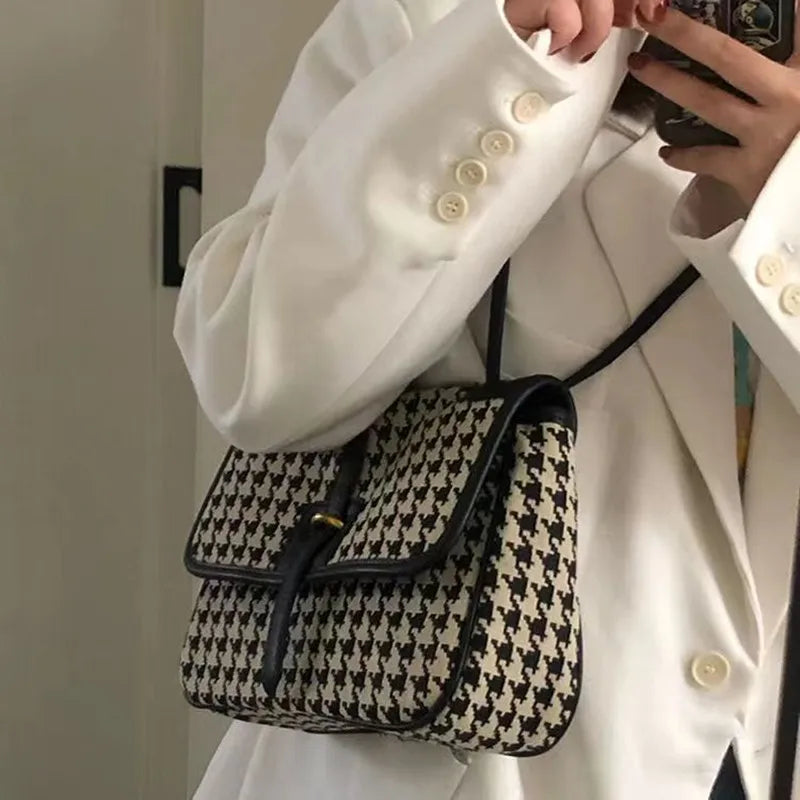 Small Square Bag Women's Armpit Bag Handbag