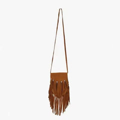 Bohemian Tassel Fringe Crossbody Bag Vintage Women's Handbag