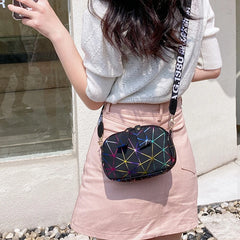 Women's Summer PU Leather Crossbody Bag with Zipper