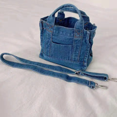 Canvas Tote Bag Ladies Cross Body Messenger Large Capacity Handbag