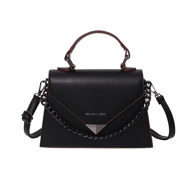Leather Crossbody Bags For Women Chain Handbags Messenger Shoulder bags