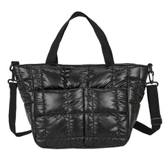 Space Cotton Nylon Shoulder Crossbody Bags for Women