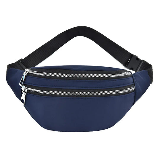 Men's Sports Waist Pack Mobile Phone Bag Waterproof Messenger Bag M