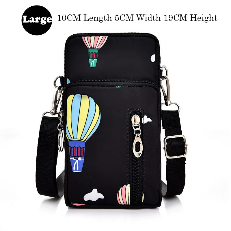 Sports Wallet Phone Bag Mobile Shoulder Bag Pouch Case