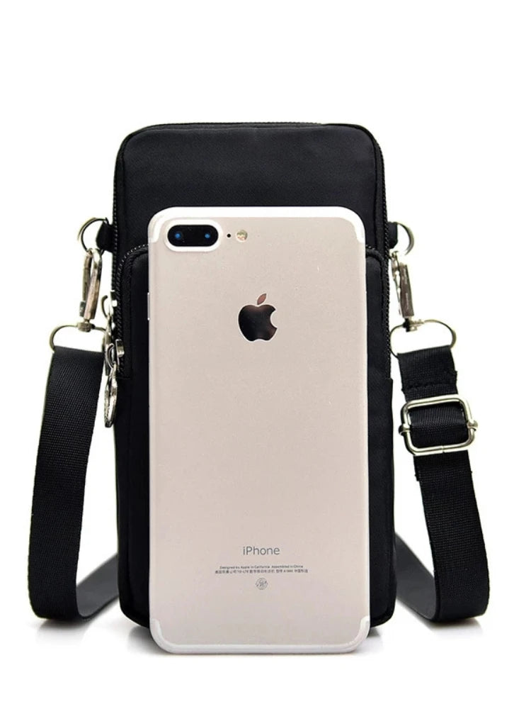 Sports Wallet Phone Bag Mobile Shoulder Bag Pouch Case