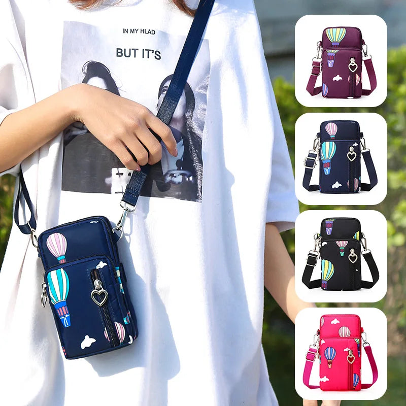 Sports Wallet Phone Bag Mobile Shoulder Bag Pouch Case