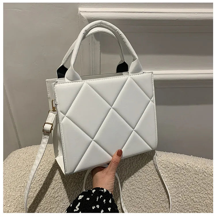 Spring Plaid Crossbody Bags Shoulder Bag Top Handle Bag