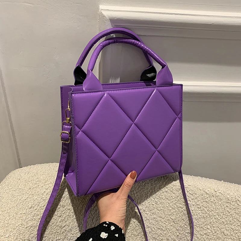Spring Plaid Crossbody Bags Shoulder Bag Top Handle Bag