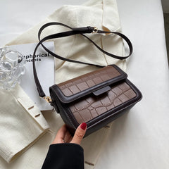 Stone Pattern Women's Shoulder Crossbady Bag Purse
