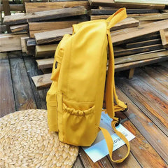 Waterproof Nylon Backpack for Women School Bag
