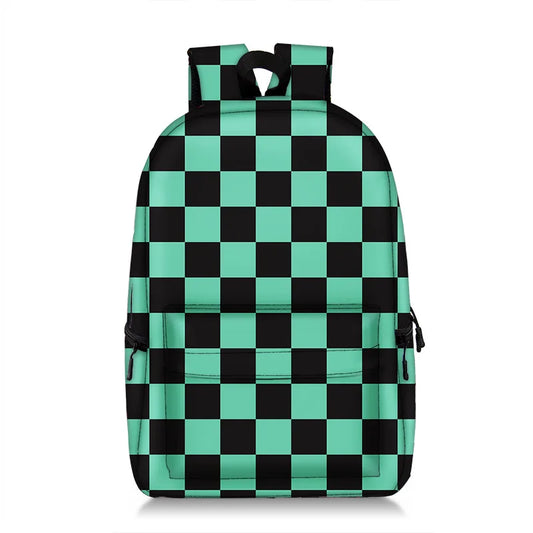 Anime Demon Slayer Print Backpack for Students Teens Men Women