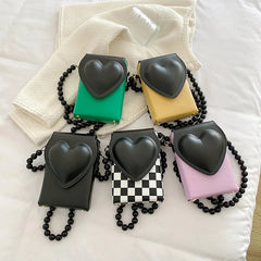 Beaded Strap Shoulder Bag for Women