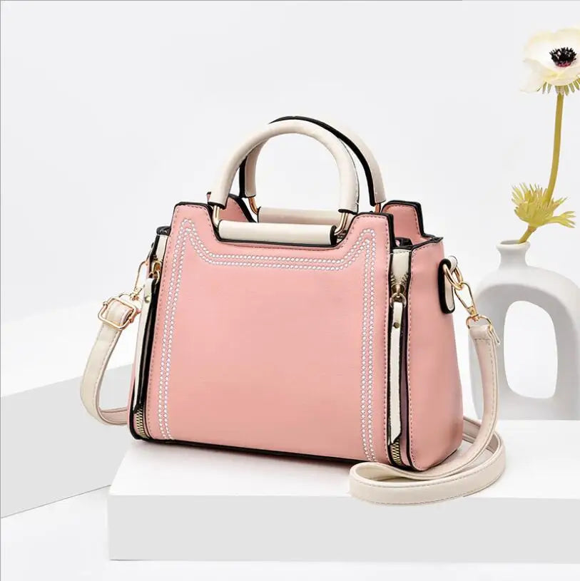 Stylish Leather Handbags, Matching Shoulder Bags, Large Capacity