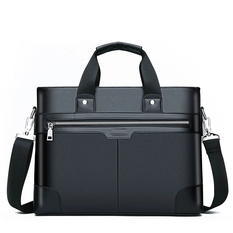 Men's Briefcase Business Handbag 14-inch Computer Bag