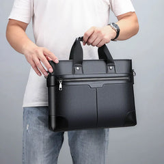 Men's Briefcase Business Handbag 14-inch Computer Bag