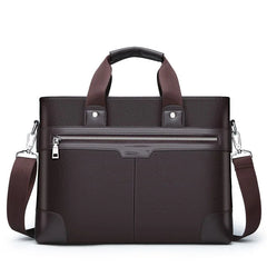 Men's Briefcase Business Handbag 14-inch Computer Bag