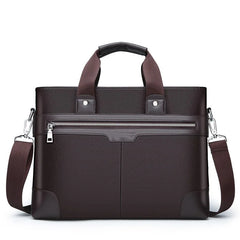 Men's Briefcase Business Handbag 14-inch Computer Bag