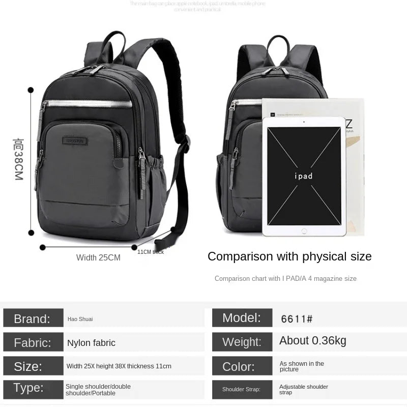 Outdoor Men's Chest Bag, Multifunctional Backpack