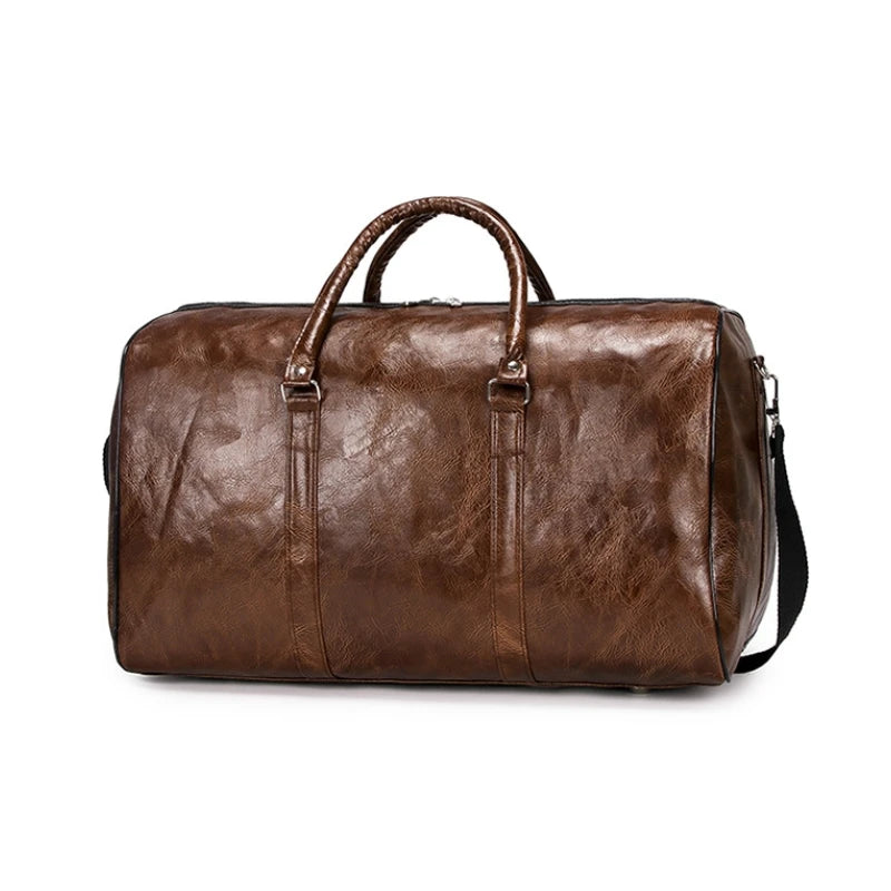 Retro Waterproof Sports Bag Weekend Duffel Bag
