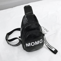Chains Letter Casual Chest Crossbody Bag for Women