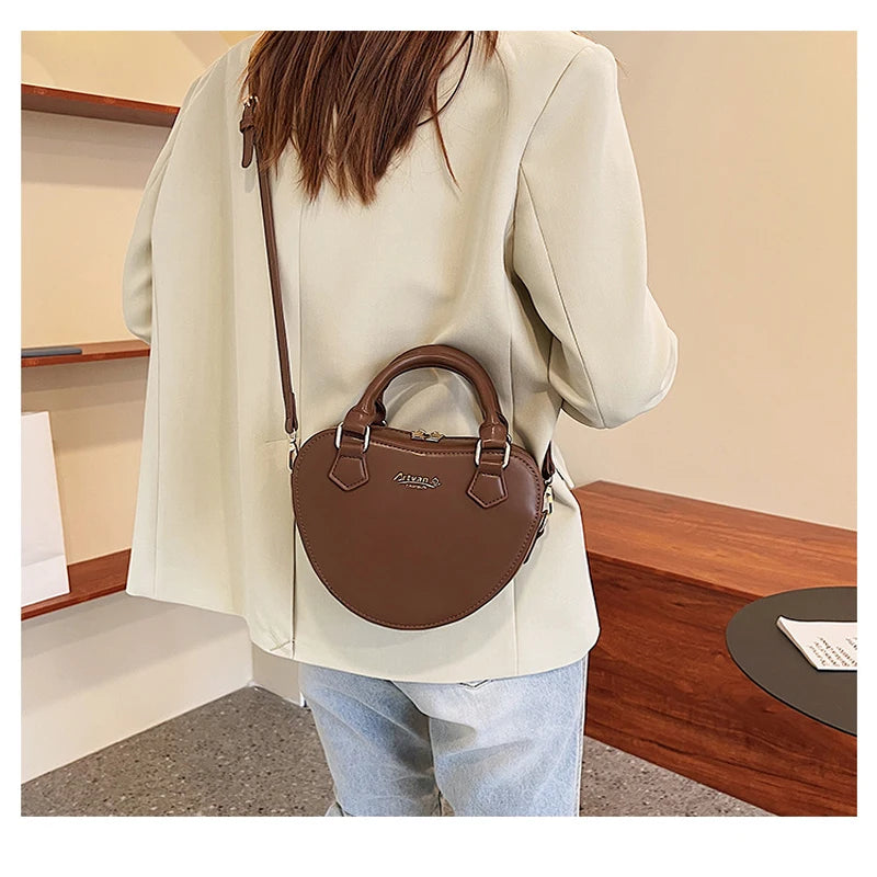 Solid Retro Diagonal Bag For Women