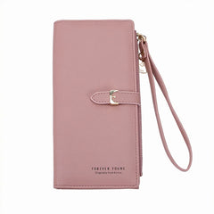 Korean-style Women's Clutch Bag with Hand Strap