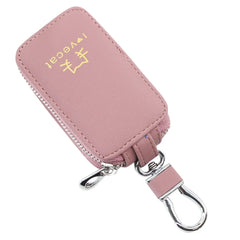 Women's Outdoor Leather Zipper Key Case Wallet