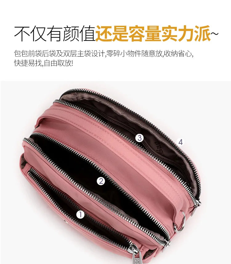 Girls Leisure Handbags for Ladies Nylon