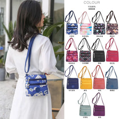 Large Capacity Nylon Print Crossbody Shoulder Satchel Mini Bag